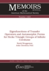 Eigenfunctions of Transfer Operators and Automorphic Forms for Hecke Triangle Groups of Infinite Covolume - eBook