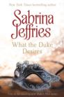 What the Duke Desires - Book