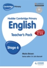 Hodder Cambridge Primary English: Teacher's Pack Stage 6 - Book
