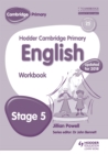 Hodder Cambridge Primary English: Work Book Stage 5 - Book
