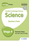 Hodder Cambridge Primary Science Teacher's Pack 4 - Book