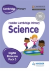Hodder Cambridge Primary Science CD-ROM Digital Resource Pack 3 - Book
