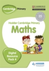 Hodder Cambridge Primary Maths CD-ROM Digital Resource Pack 4 - Book