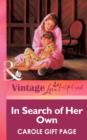 In Search Of Her Own - eBook