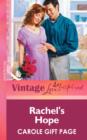 Rachel's Hope - eBook