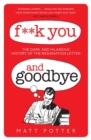 F**k You And Goodbye - Book
