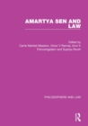 Amartya Sen and Law - Book