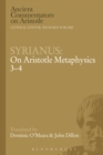 Syrianus: On Aristotle Metaphysics 3-4 - eBook