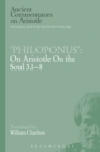 Philoponus': On Aristotle On the Soul 3.1-8 - eBook