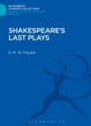 Shakespeare's Last Plays - Book