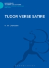 Tudor Verse Satire - Book