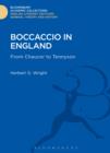Boccaccio in England : From Chaucer to Tennyson - eBook
