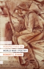 Perspectives on World War I Poetry - Book