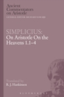Simplicius: On Aristotle On the Heavens 1.1-4 - Book