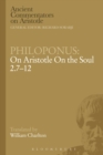 Philoponus: On Aristotle On the Soul 2.7-12 - Book