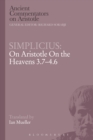 Simplicius: On Aristotle On the Heavens 3.7-4.6 - Book