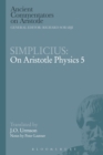Simplicius: On Aristotle Physics 5 - Book
