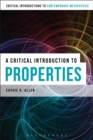 A Critical Introduction to Properties - Book