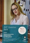 AAT Cash Management : Question Bank - Book