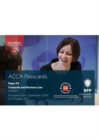 ACCA F4 Corporate and Business Law (English) : Passcards - Book