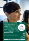 AAT Business Tax AQ2016 FA2016 : Question Bank - Book