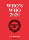 WHOS WHO 2020 - Book