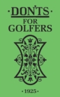 Don'ts for Golfers : Illustrated Edition - Book