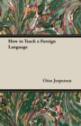How to Teach a Foreign Language - Book