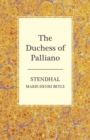 The Duchess of Palliano - Book
