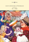 Alice's Adventures in Wonderland - With Twelve Full-Page Illustrations in Color by M. L. Kirk and Forty-Two Illustrations by John Tenniel - Book