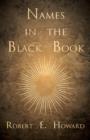 Names in the Black Book - Book