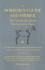 The Horsemen's Guide and Farrier - The External and Internal Structure of the Horse, and The Diseases and Lameness to which He is Liable in the Domesticated Condition, Including the Most Recent, Appro - Book