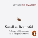 Small Is Beautiful : A Study of Economics as if People Mattered - eAudiobook