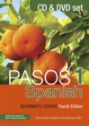 Pasos 1 Spanish Beginner's Course (Fourth Edition) : CD and DVD set - Book