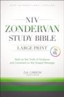 NIV Study Bible Large Print Hardback - Book
