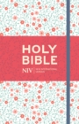 NIV Thinline Floral Cloth Bible - Book