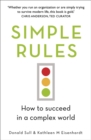 Simple Rules : How to Succeed in a Complex World - Book