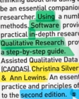 Using Software in Qualitative Research : A Step-by-Step Guide - eBook
