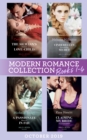 Modern Romance October 2019 Books 1-4 : The Sicilian's Surprise Love-Child (One Night with Consequences) / Cinderella's Scandalous Secret / a Passionate Reunion in Fiji / Claiming My Bride of Convenie - eBook