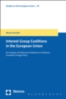 The Formation of Coalitions in the European Union - eBook