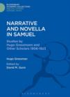 Narrative and Novella in Samuel : Studies by Hugo Gressmann and Other Scholars 1906-1923 - eBook