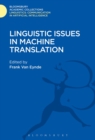 Linguistic Issues in Machine Translation - Book