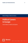 Political Careers in Europe : Career Patterns in Multi-Level Systems - Book