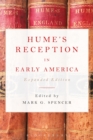 Hume’s Reception in Early America : Expanded Edition - Book