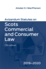 Avizandum Statutes on Scots Commercial & Consumer Law : 2019-2020 - Book
