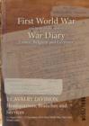 1 CAVALRY DIVISION Headquarters, Branches and Services : 11 August 1914 - 31 December 1914 (First World War, War Diary, WO95/1096) - Book
