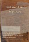 First World War War Diary : 3 Cavalry Division 6 Cavalry Brigade 1st/1st North Somerset Yeomanry - Book