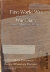 60 DIVISION Divisional Troops 60 Sanitary Division : 29 February 1916 - 30 November 1916 (First World War, War Diary, WO95/3029/6) - Book