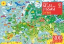 Usborne Atlas and Jigsaw Europe - Book