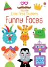 Little First Stickers Funny Faces - Book